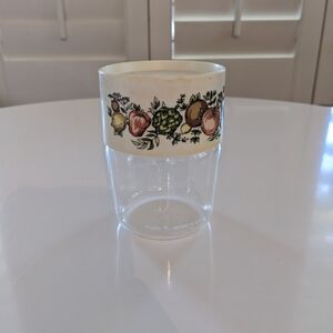 Mini Pyrex Spice of Life Canister / Jar